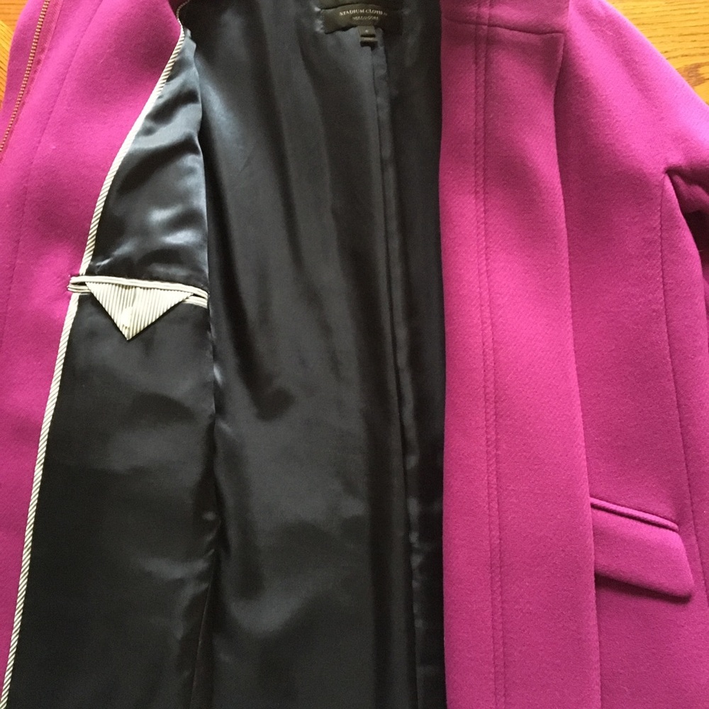 J Crew Stadium Cloth Coat Size 6 - Picture 6 of 6